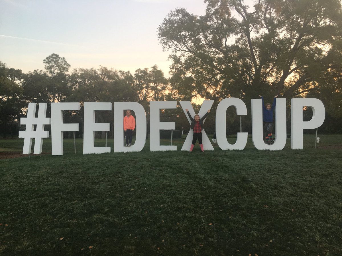 Family day at the Valspar! #fedexcup