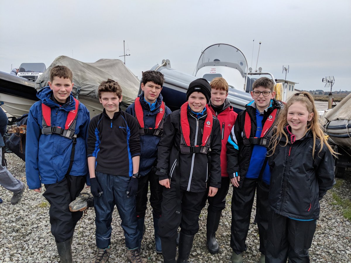 All arrived at Brightlingsea ready to go!