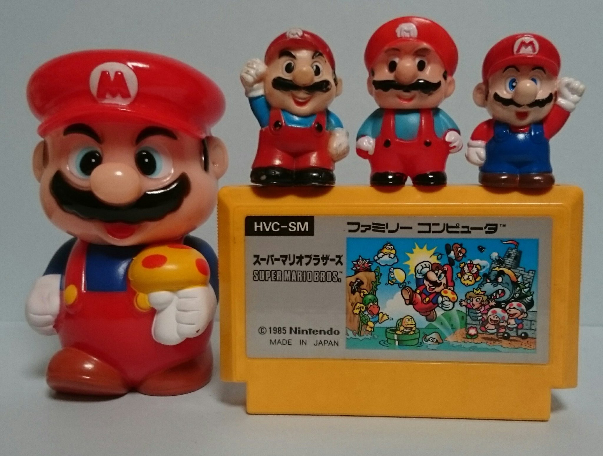 レトロ マリオ ソフビフィギュア スーパーマリオブラザーズ 高さ