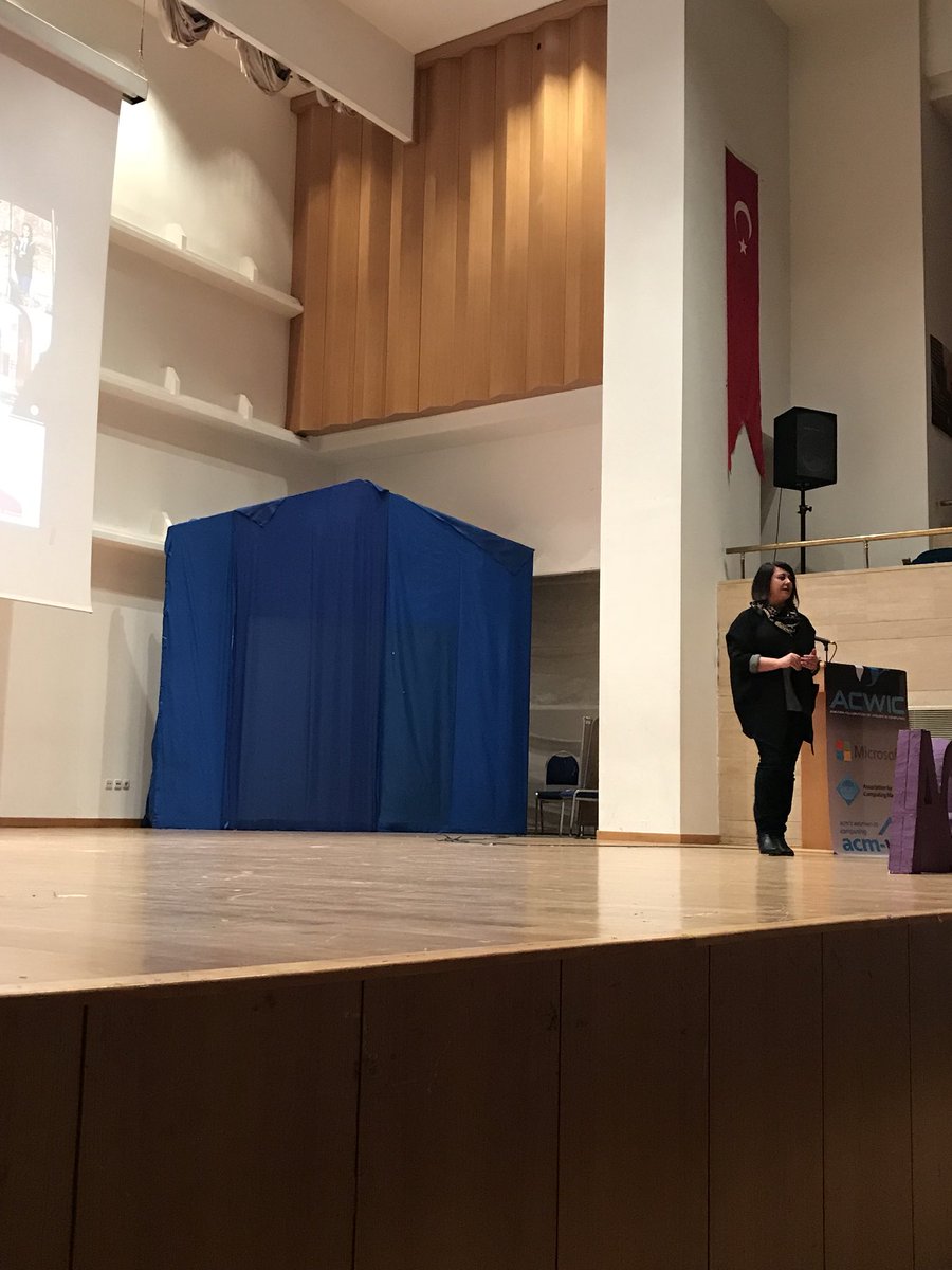 bilkentacm's tweet photo. 5. oturumumuzda Internet Society Avrupa Bölüm Geliştirme Müdürü Ceren Ünal bizlerle ! #ACWiC2018 https://t.co/AJTszFy1yB