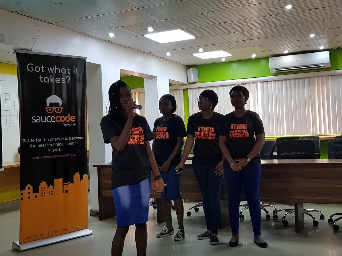 OOladipo_'s tweet image. #TeamFuerza for the win! #saucecode2018 #GirlsThatCode