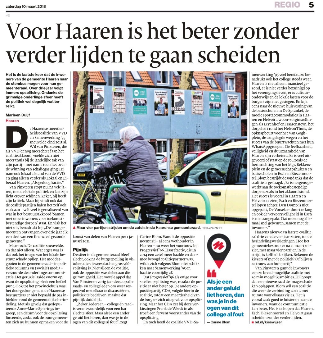 HaarenseWipneus's tweet photo. Enkel nog #partijen in de #coalitie @gemhaaren #GR2018 welke voor 200% achter  de #opsplitsing van #Haaren #Helvoirt #Biezenmortel en #Esch staan ! #constructief en in belang #toekomsthaaren ! https://t.co/isMH0OTgPZ