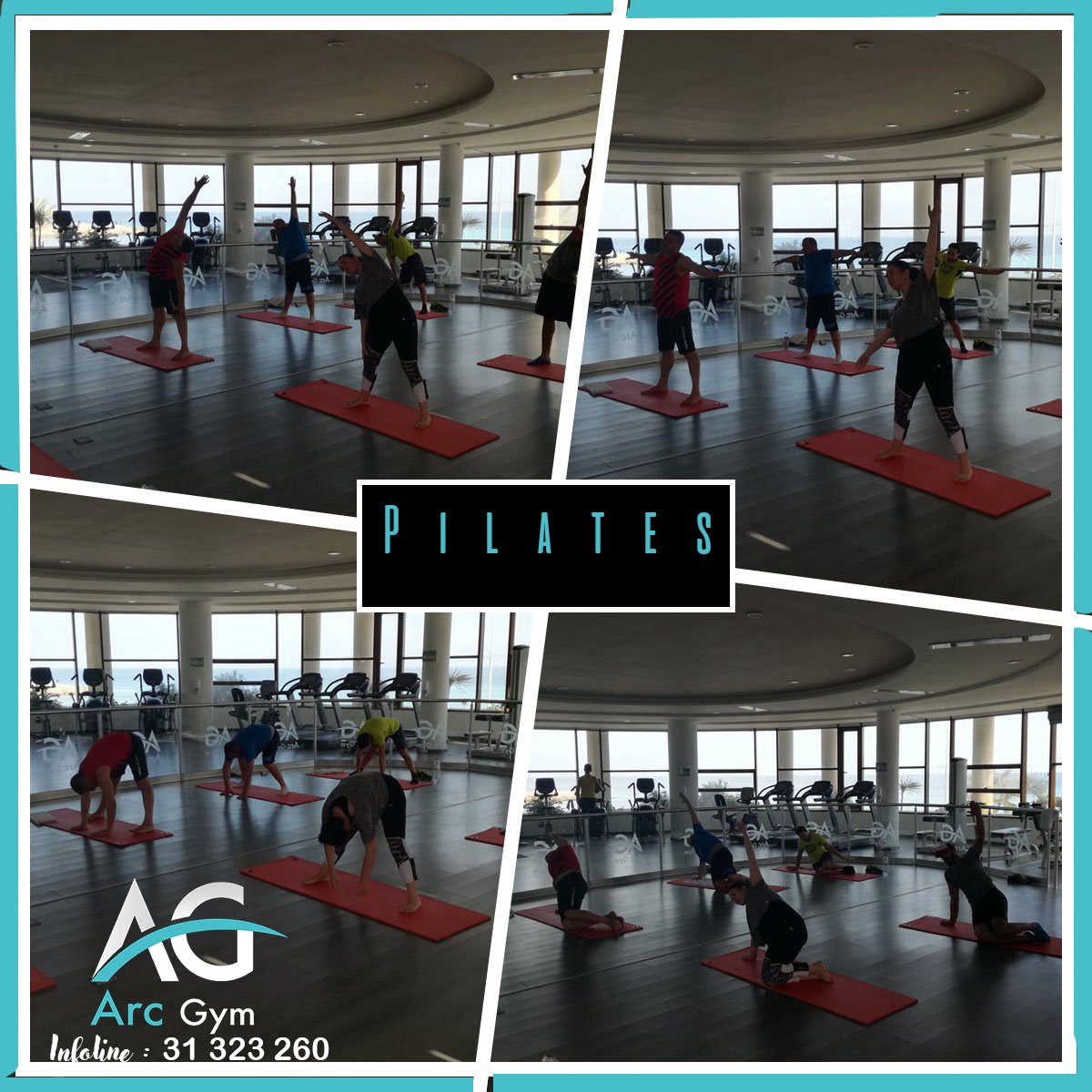 SHDT_HOTELS's tweet photo. #SAVIEZ_VOUS que la méthode #Pilate, diminue les douleurs grâce au renforcement musculaire en profondeur (dos, bassin).
une seule adresse#Arc_gym à #sousse_palace hôtel &amp; Spa
#sousse_palace #hôtel #tunisie #Fitness #Sport #motivation 
☎ Infoline : 31 32 32 60 https://t.co/v0Le7sFoJn
