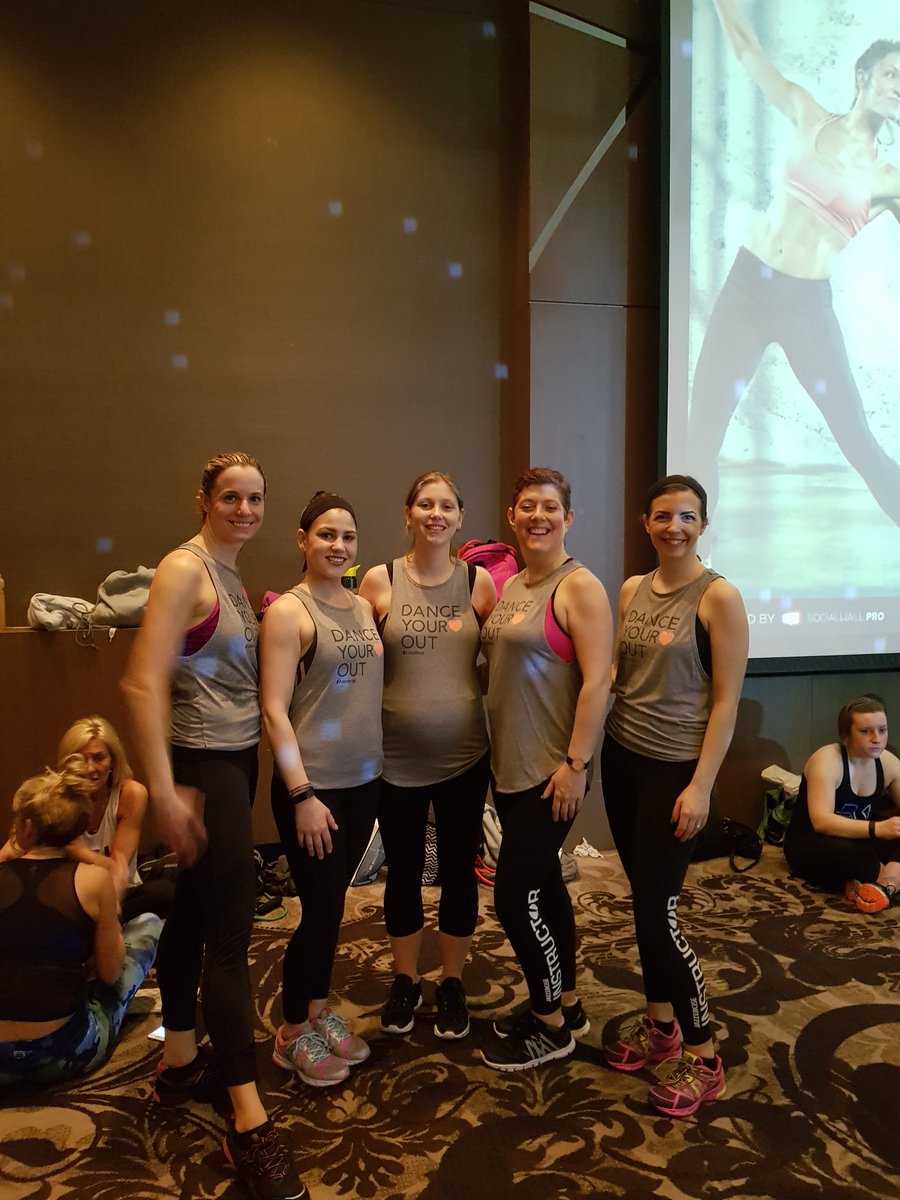 DanaStumpRowe's tweet photo. #fitweekend  with @JazzCBourneFit  @UKJazzercise https://t.co/oIOIrzParh