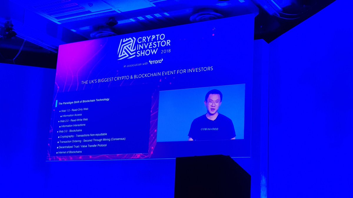 ZeusSystems_io's tweet photo. Listening to @popochen924 talk about the future of Blockchain https://t.co/VlxRUeM5ca