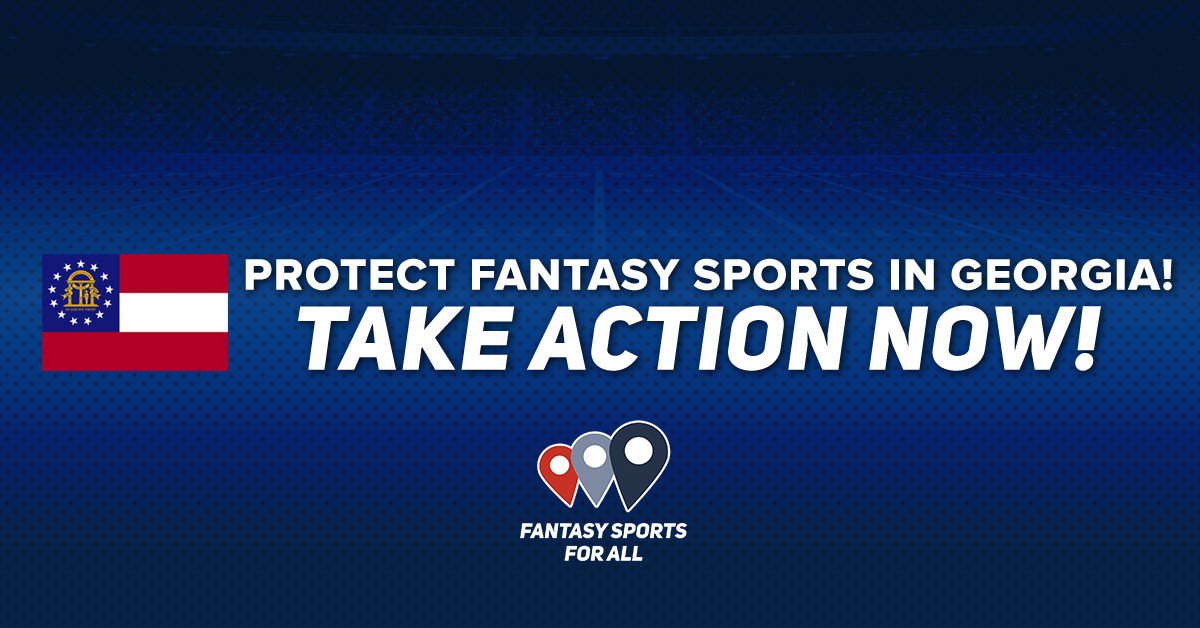 Gleeksamuel1's tweet photo. I just took action to protect fantasy sports in GA! You can do the same https://t.co/sh43xApJht #FantasyForAll https://t.co/4b5gpNYu9p