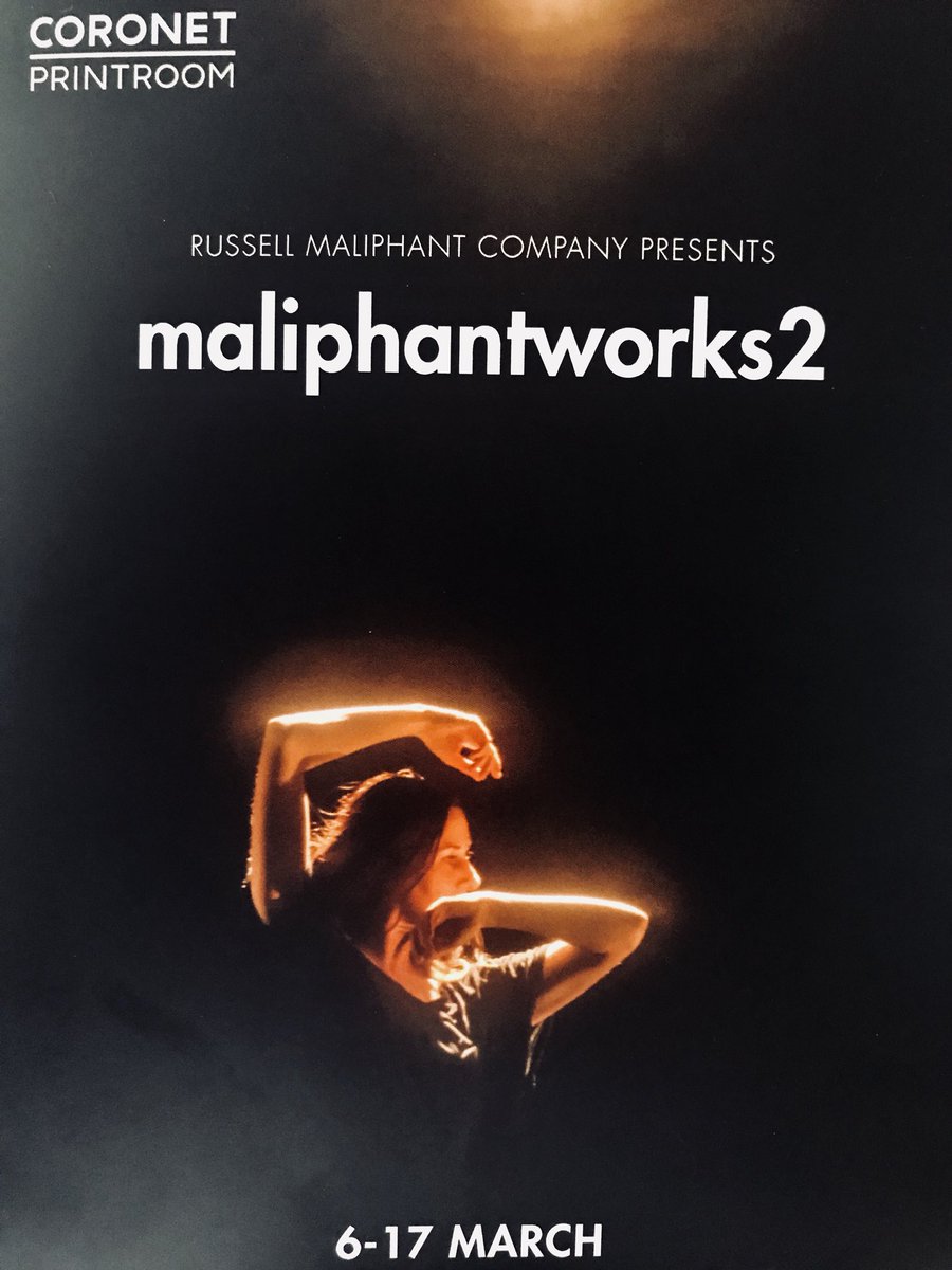 Definitely one of the most utterly beautiful image I have seen on stage! 
Thank you to that genius of <a href="/RMaliphant/">Russell Maliphant</a> for such a pure and intense emotion. 🙏🏻  @the_printroom #danafouras <a href="/GraceJabbari/">Grace Jabbari</a> <a href="/DicksonMbi/">Dickson Mbi</a>  #MichaelHulls #JanUrbanowski #RichardEnglish #AndyCowton #Armandamar