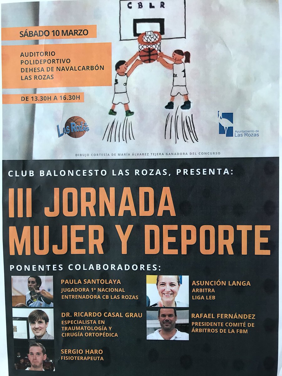 Te estamos esperando en Navalcarbon! Empezamos en nada con la III Jornada Mujer y Deporte del CBLR <a href="/cblasrozas/">CB Las Rozas</a> <a href="/Ayto_Las_Rozas/">Ayuntamiento de Las Rozas</a> <a href="/GomezAngulo/">Carolina Gómez Angulo</a> <a href="/UniversoMujer18/">Universo Mujer 2018</a> @EsUniversoMujer
