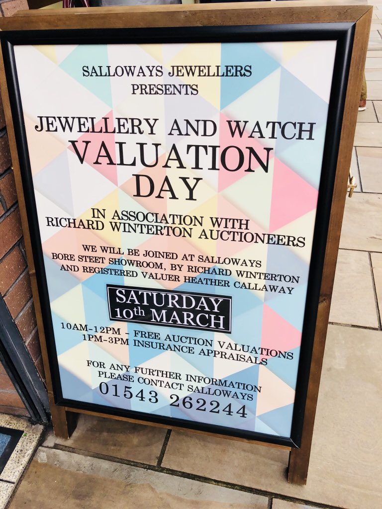 HeatherCallaway's tweet photo. A quick pit stop here. Ready for more exquisite jewels this afternoon.
#jewellery #insurancevaluation #finejewellery #lichfield https://t.co/t11U0JCb2R