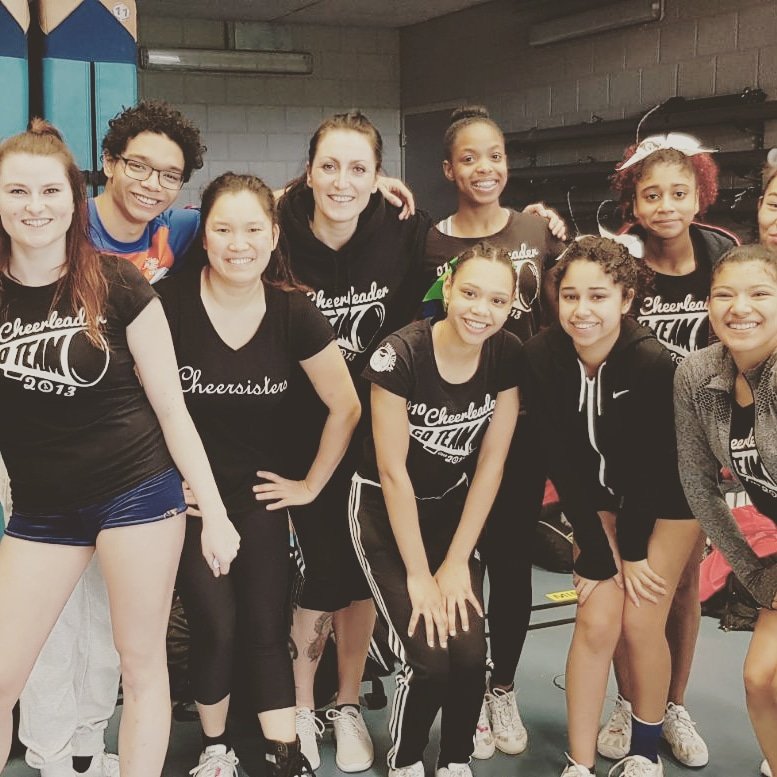 010cheerleaders at UCA kamp te zwolle!