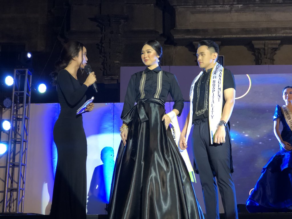 USTCTHMSC's tweet photo. Azusa & Benj answering the question βWho inspired you to join this yearβs TYAA?β
#TeamCTHM
#BenjaWIN
#MASUsungkitAngKorona πππ https://t.co/hDVdox7w5J