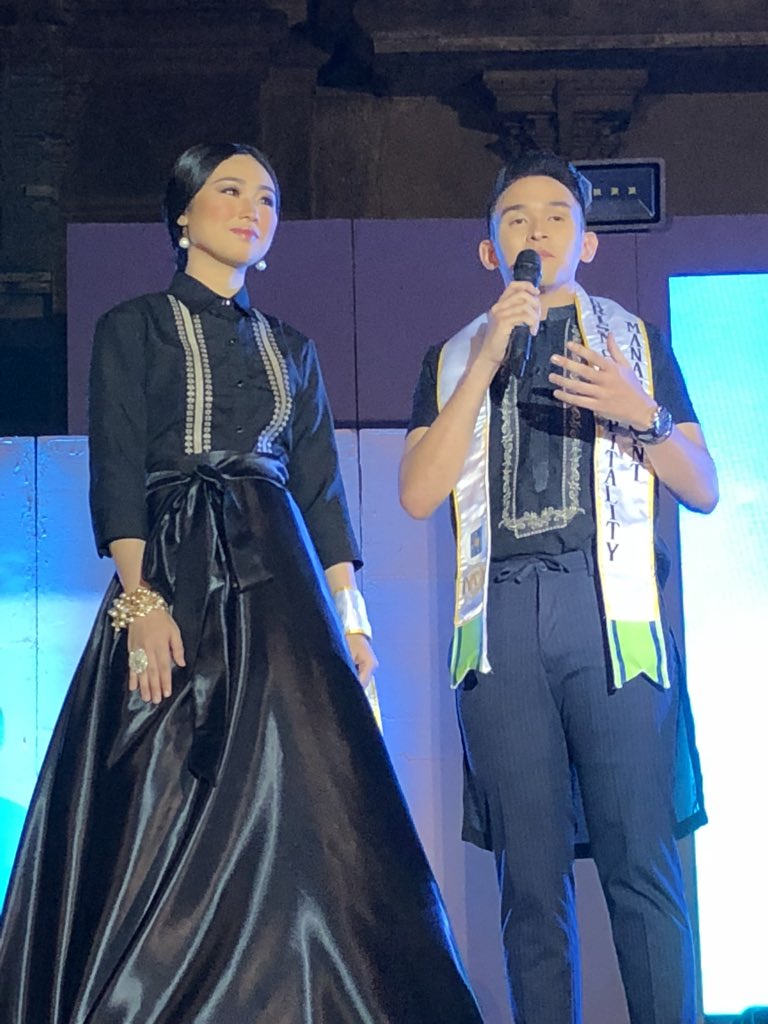 USTCTHMSC's tweet photo. Azusa & Benj answering the question βWho inspired you to join this yearβs TYAA?β
#TeamCTHM
#BenjaWIN
#MASUsungkitAngKorona πππ https://t.co/hDVdox7w5J