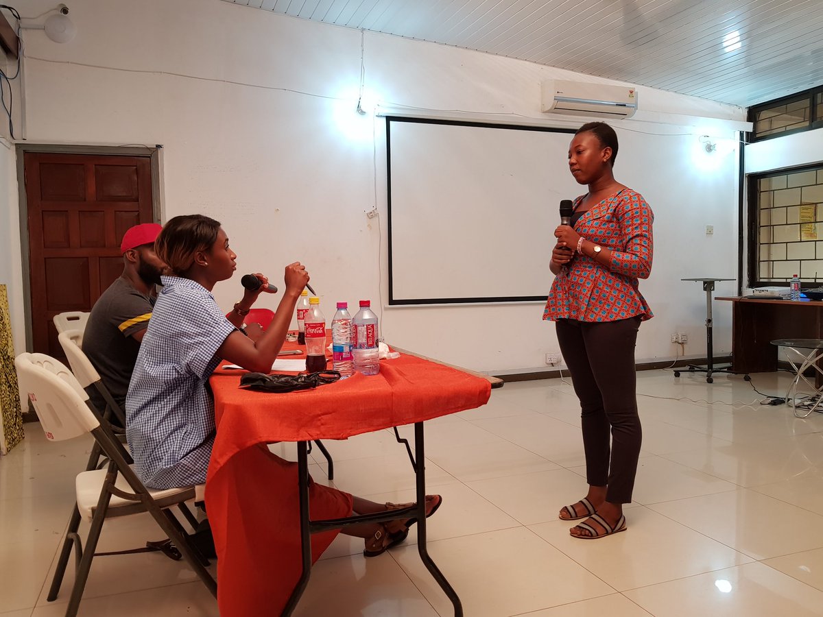 iamrobotboy's tweet photo. Pitch Day!!
For three days, I've seen these Start-ups learn how to build their businesses.
They took part in the 3-day #AyadaLab workshop organized by @iSpaceGh .
#capacitybuildimg #startup #business https://t.co/kxhmM4jLao