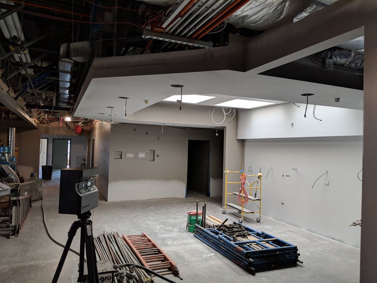 MJohns61's tweet photo. Scanning the job site on a Saturday. Gotta have @adamcarolla @AdamCarollaShow to pass the time. @Matterport https://t.co/r6E2YS6mxz