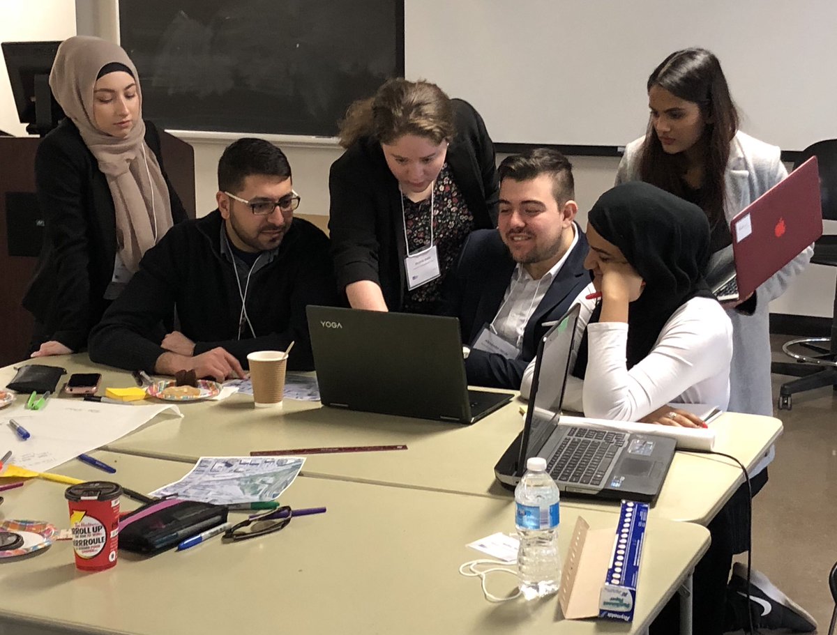 OntarioPlanners's tweet photo. Students from the accredited #planning programs have broken out and are hard at work on the cast study of InnoTech Park that is generously provided by @GreaterSudbury. #oppicc #futureRPPs #PlanningStudents https://t.co/ZHXO98wImE