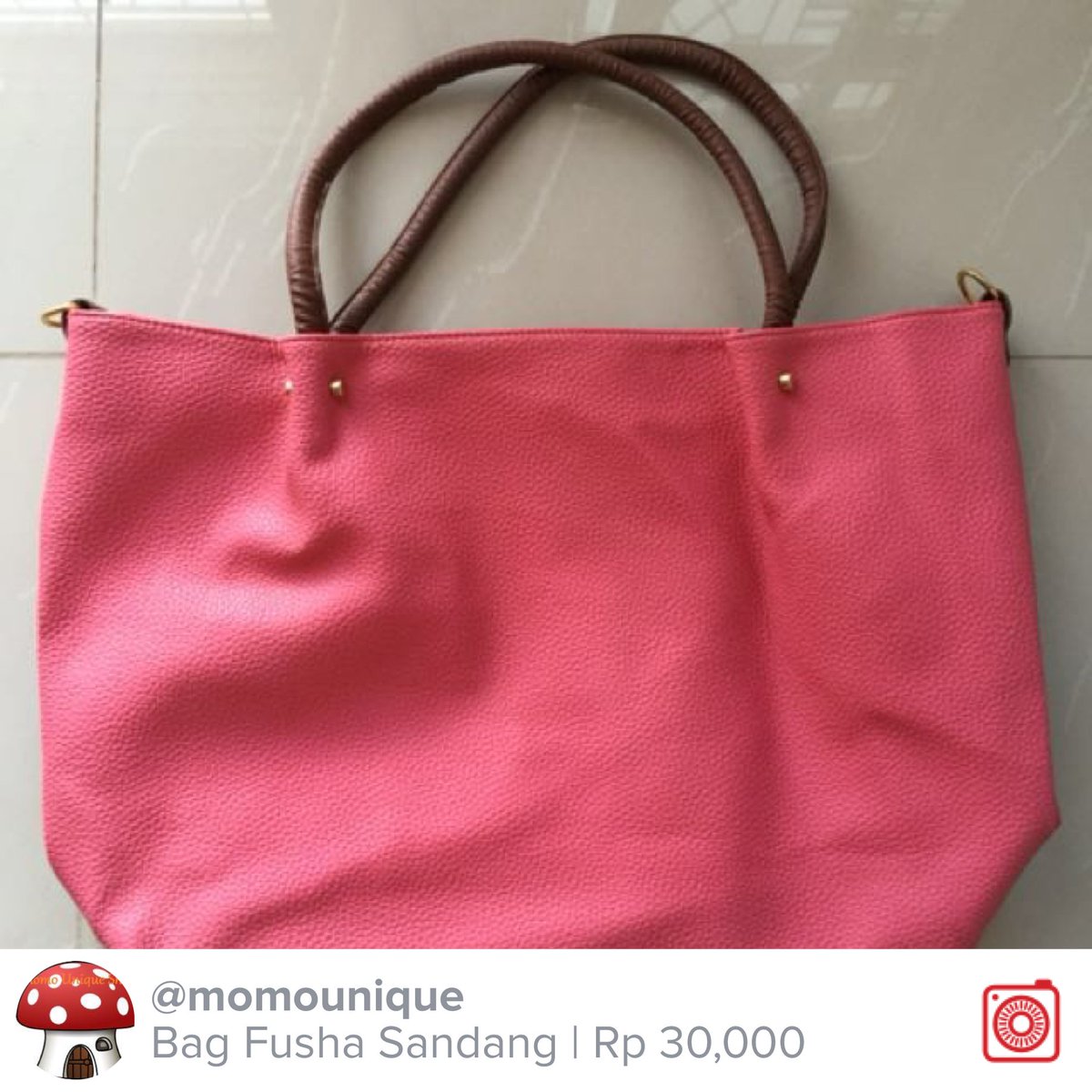 MomoUniqueShop's tweet photo. Selling Bag Fusha Sandang Rp 30,000 https://t.co/mFrc3Ws6Nz #carousell @carousell_id https://t.co/1Q6dM9h2dq