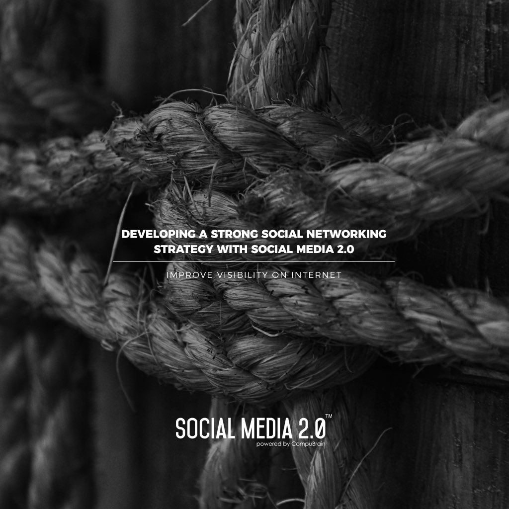 SM2p0's tweet photo. Developing a Strong Social Networking Strategy with Social Media 2.0

#SearchEngineOptimization #SocialMedia2p0 #sm2p0 #contentstrategy #SocialMediaStrategy #DigitalStrategy https://t.co/BbbgqGGE6c
