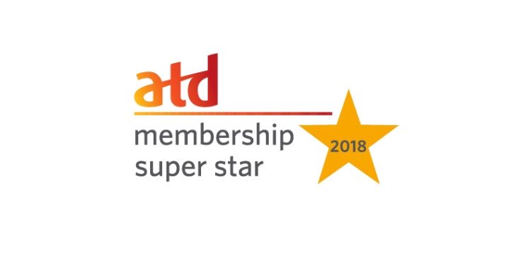 ATDCIC's tweet photo. AND...we are Superstars! Over 50% of our members are both chapter &amp; national members. #ATD = great resources, #ATDCIC = great relationships! https://t.co/9CbM6wEv8A