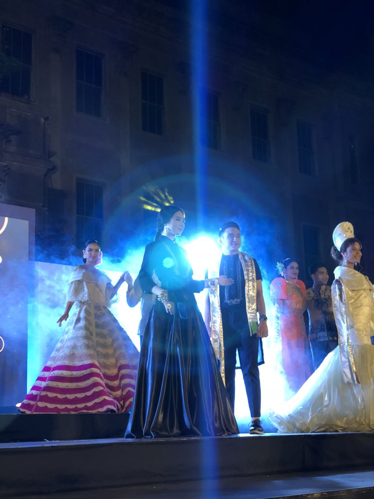 USTCTHMSC's tweet photo. Our stunning Azusa Masu & Benjamin Gutierrez showcasing their Modern Cultural Attire.
#TeamCTHM
#BenjaWIN
#MASUsungkitAngKorona πππ https://t.co/mSnT50cJBV