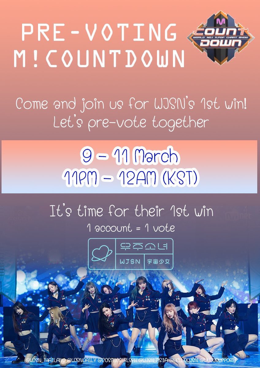 WJSN_MSIA's tweet photo. Let’s do another mass voting tonight! Are you up for it? :D https://t.co/QEHjrllQuA
