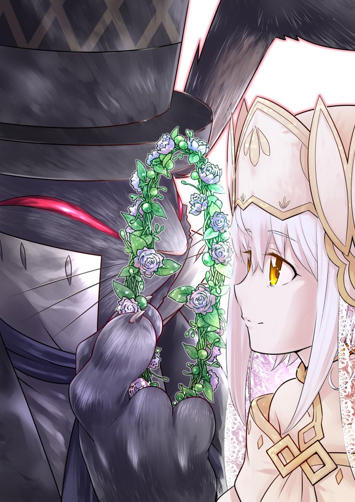 幻獣調査員コミカライズ告知イラスト