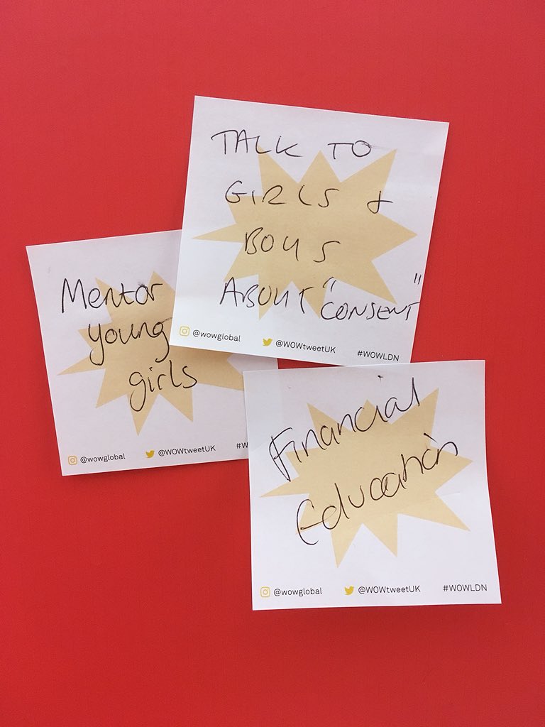 sophieyateslu's tweet photo. Want to learn #WhatWomenWant and make a pledge to help realise that? Head to @SMKCampaigners stand in the cafe at #WOWLDN where we’ve got copies of the @WhatWomenWantXX report and a pledge wall #WWWlaunch @WOWtweetUK https://t.co/25RX46ypfI