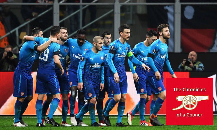tcoagpod's tweet photo. New @YouTube Video | Host @HarrySymeou reacts to the victory in Milan.
https://t.co/b3htjCj7gZ
#Arsenal | #AFC | #MILARS | #UEL
Watch until the very end & comment your thoughts below on this weeks #YourView question 👍🏻 https://t.co/RDbzYOi1OH