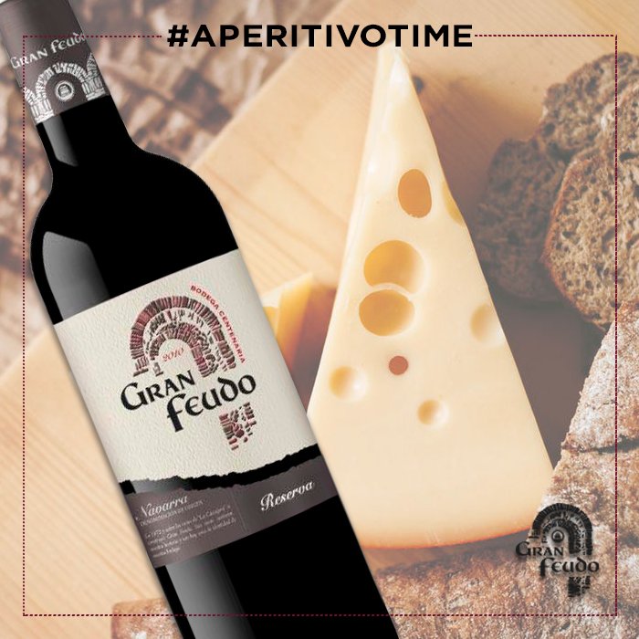 GranFeudo's tweet photo. Para el #aperitivo de hoy hemos elegido nuestro #GranFeudo Reserva. ¡No se nos ocurre una mejor manera de empezar el fin de semana. ¿Te apuntas? #vino  #vinotime  #wine #winelover #winetasting #winetime #winery #lifestyle https://t.co/BginQUnGQg