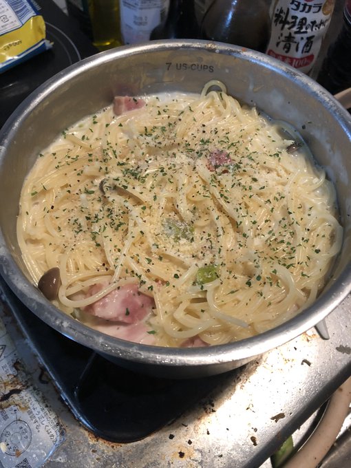 ゆるキャン△原作のパスタを再現してみた 