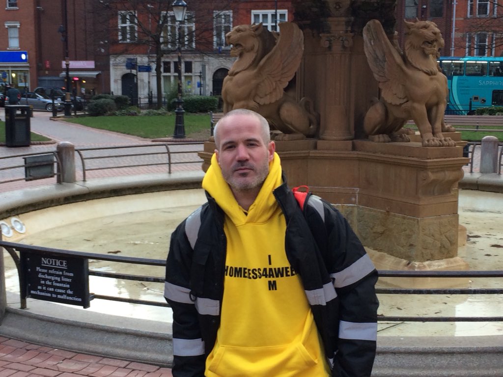 DR_tweetUK's tweet photo. Turn into @BBCLeicester on Monday Morning for the breakfast show around 8am to hear about my experiences of the #homeless4aweek project The station #broadcasts from studios in #Leicester on 104.9 FM, https://t.co/z243k2mk6r