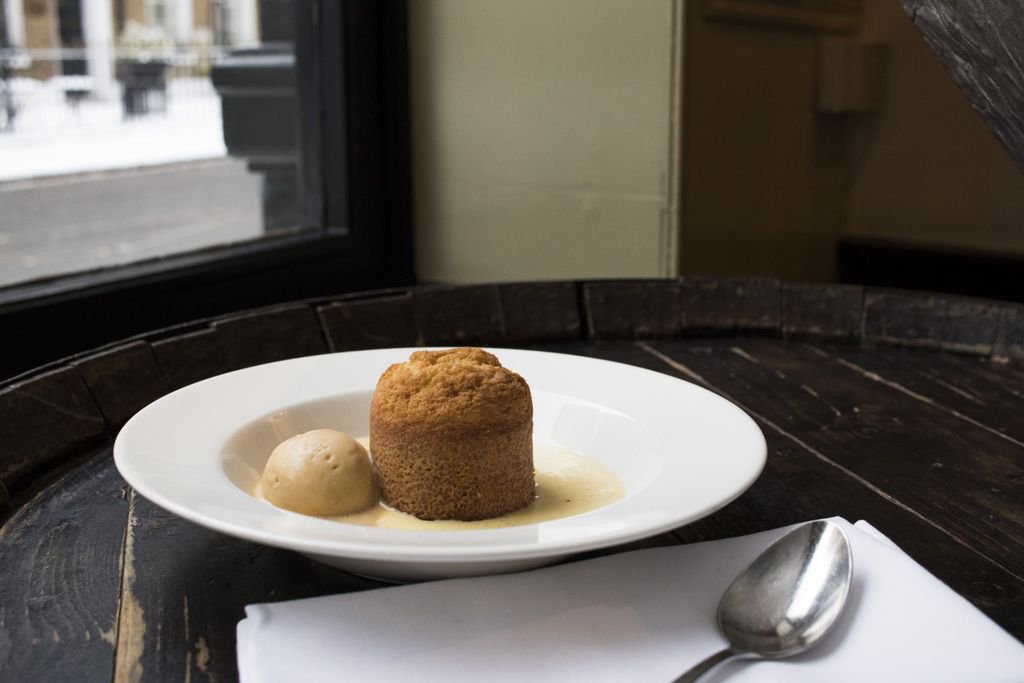 One of our specials on the menu for #PieWeek - Eve’s pudding for dessert