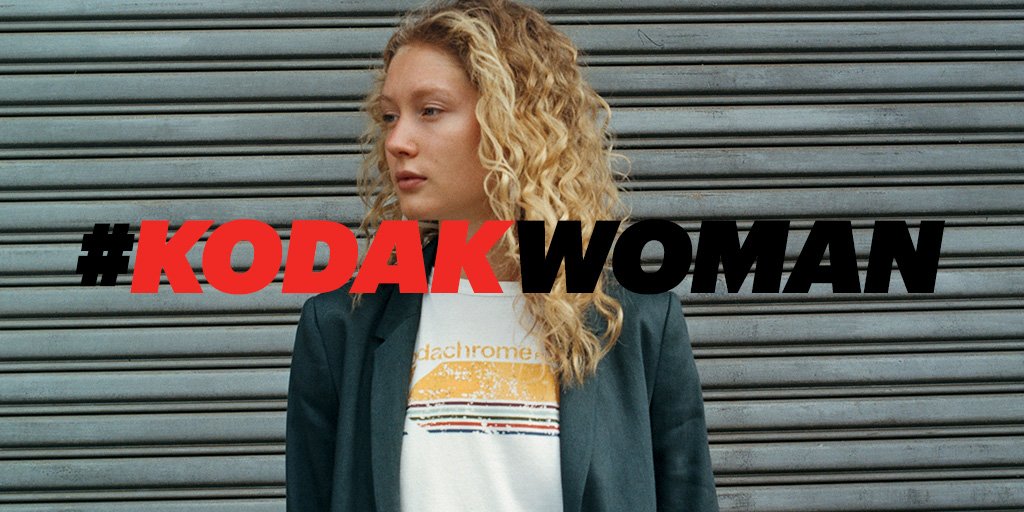 Kodak's tweet photo. Creativity Doesn't Discriminate.
Introducing #KodakWoman — and our collaboration with @InsideJigsaw

https://t.co/NIBScVpmKJ https://t.co/ccx23dL1Oa
