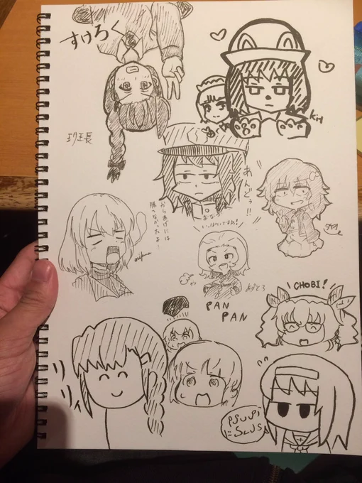 アキバでお絵描き会 