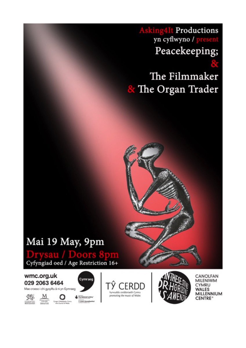 Please RT #mtw #tycerdd #wno #wmc #omtf #operaplatform #loveopera #experiopera #newopera #rho #teteatete #improbable #devotedandisgruntled #rwcmd #pontio #chapter #shermancymru #joycewatson #wales #midwalesopera wmc.org.uk/Productions/20…