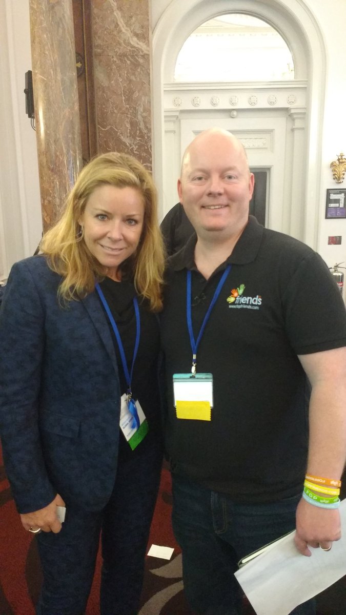 FOPFriends's tweet photo. At @GeneticDisUK #GDLSUK with Nicole from @GlobalGenes https://t.co/8VK6IMl4Iw