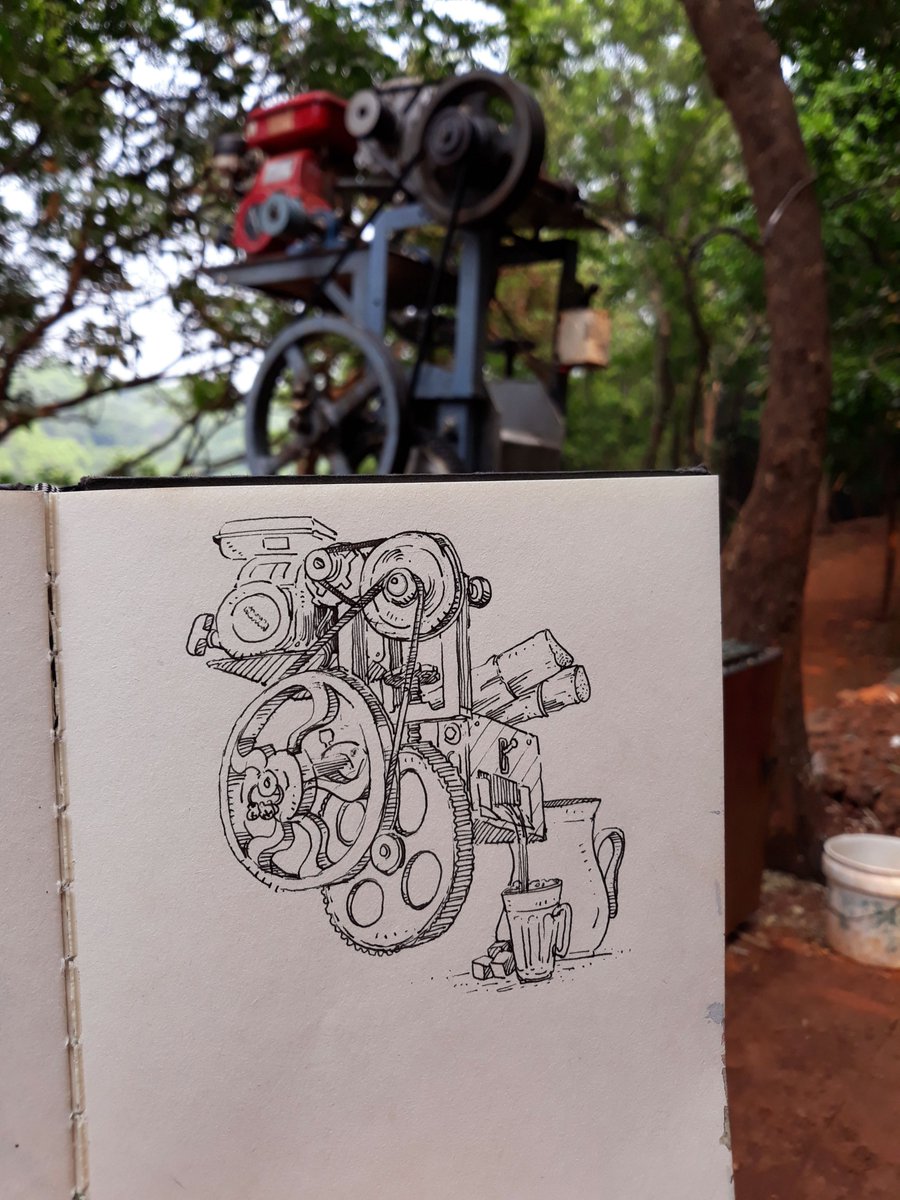 girishmalap's tweet photo. Urban Sketching Trip
 @ Matheran
 #Sketching #Sketchbook #Trip #Matheran #UrbanSketchers #UrbanSketching #USKMumbai #Architecture #Moleskine #penAndInk #Watercolor #Travel #Mumbai https://t.co/GmTjCiLEl1