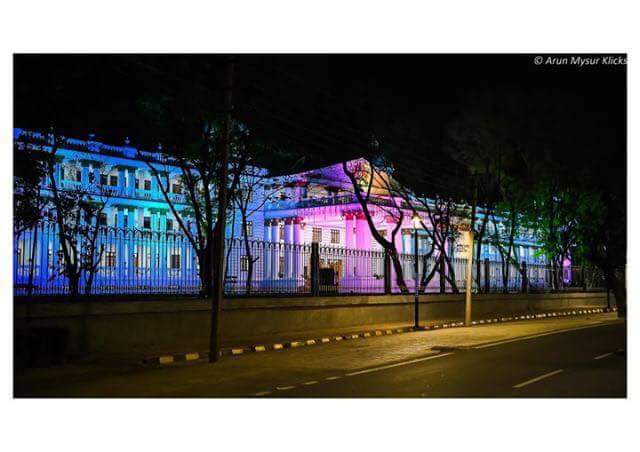 INCMysuru's tweet photo. #Repost from @arunmysur 
New District Administration Office - Ready for Inaguration!!! #mysuru #mysore  #karnataka #heritagecity #mysuruonline @Rekha94466154 https://t.co/bcFcFowawH
