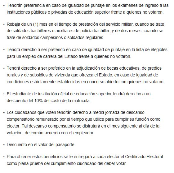 ThaniaVegaCD's tweet photo. #Elecciones2018 Estos son los beneficios que entrega el Estado si usted vota mañana 11 de marzo. #Vote48 @PlazasVegaSen48  Cámara @jjUscategui #108 @CeDemocratico https://t.co/WNerUPUJEa