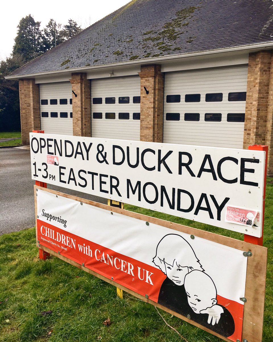 WelshpoolFire's tweet photo. Come and join us on Easter Monday 2nd April for our Open Day and Charity Duck Race in Aid of @CwC_UK. doors open at 1pm with race starting at 3pm. All welcome and a fantastic family day out. Please spread the word and #RETWEET. https://t.co/2W86WbJKHD