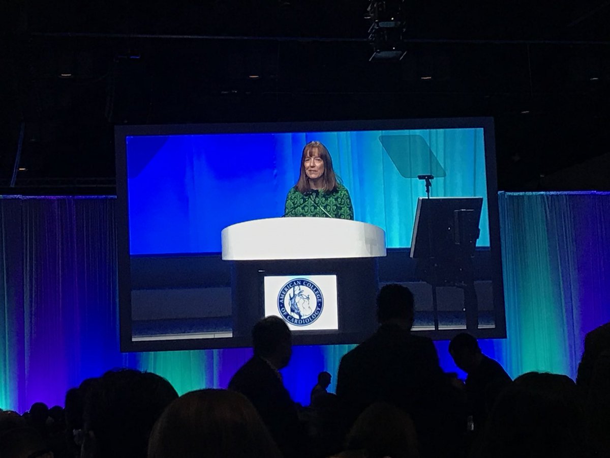 arvich's tweet photo. “Everyone needs an advocate” ACC president Mary Walsh on agitating the healthcare system for patients #ACC18 https://t.co/o2YkRYHJ20
