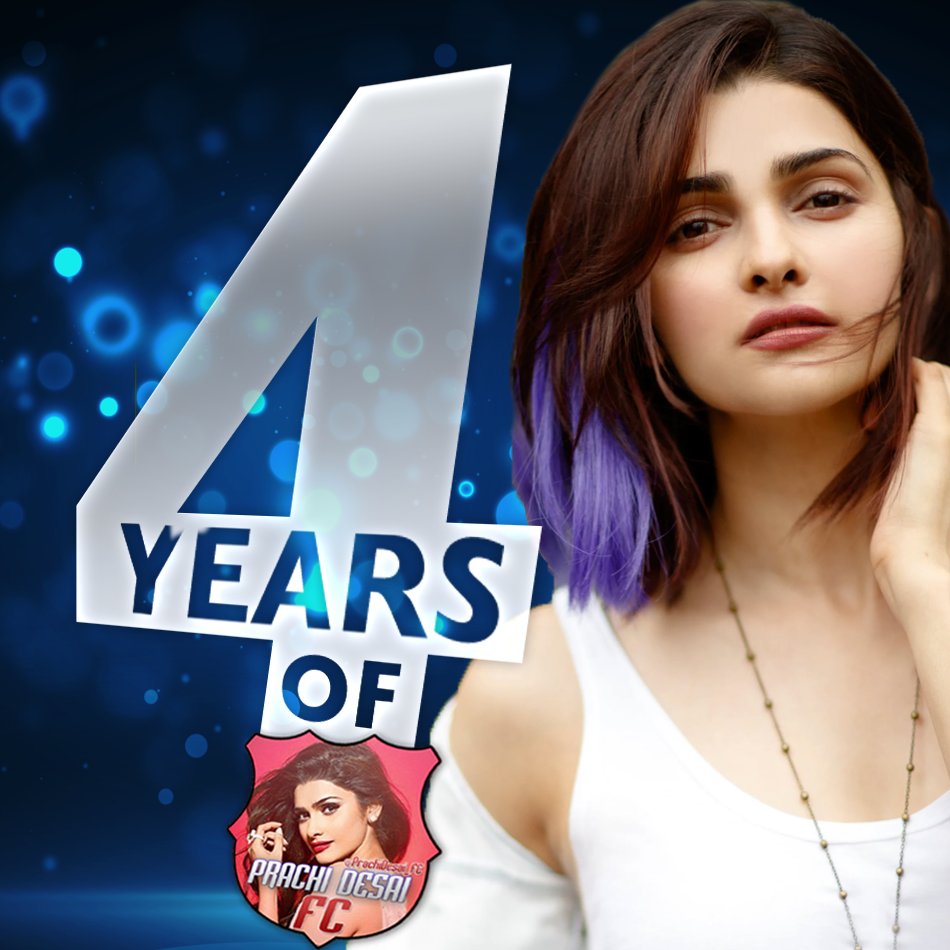 Today is 10 March 
That Mean Its Now Been 4 Years Since We Created <a href="/PrachiDesai_Fc/">Prachi Desai FC  🌐</a> 
Thank You So Much Guys For Your Support All This Years 😍

<a href="/ItsPrachiDesai/">Prachi Desai</a>
