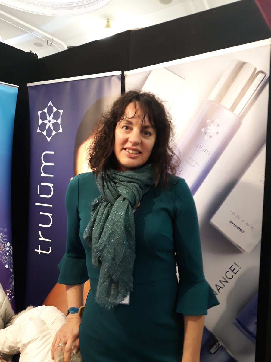 Ginsterbabe's tweet photo. Enjoying exhibiting the premium #Trulum skin range and #Purify #microbiome programme at the #Ascot wedding show. https://t.co/3dwoXdrEI1