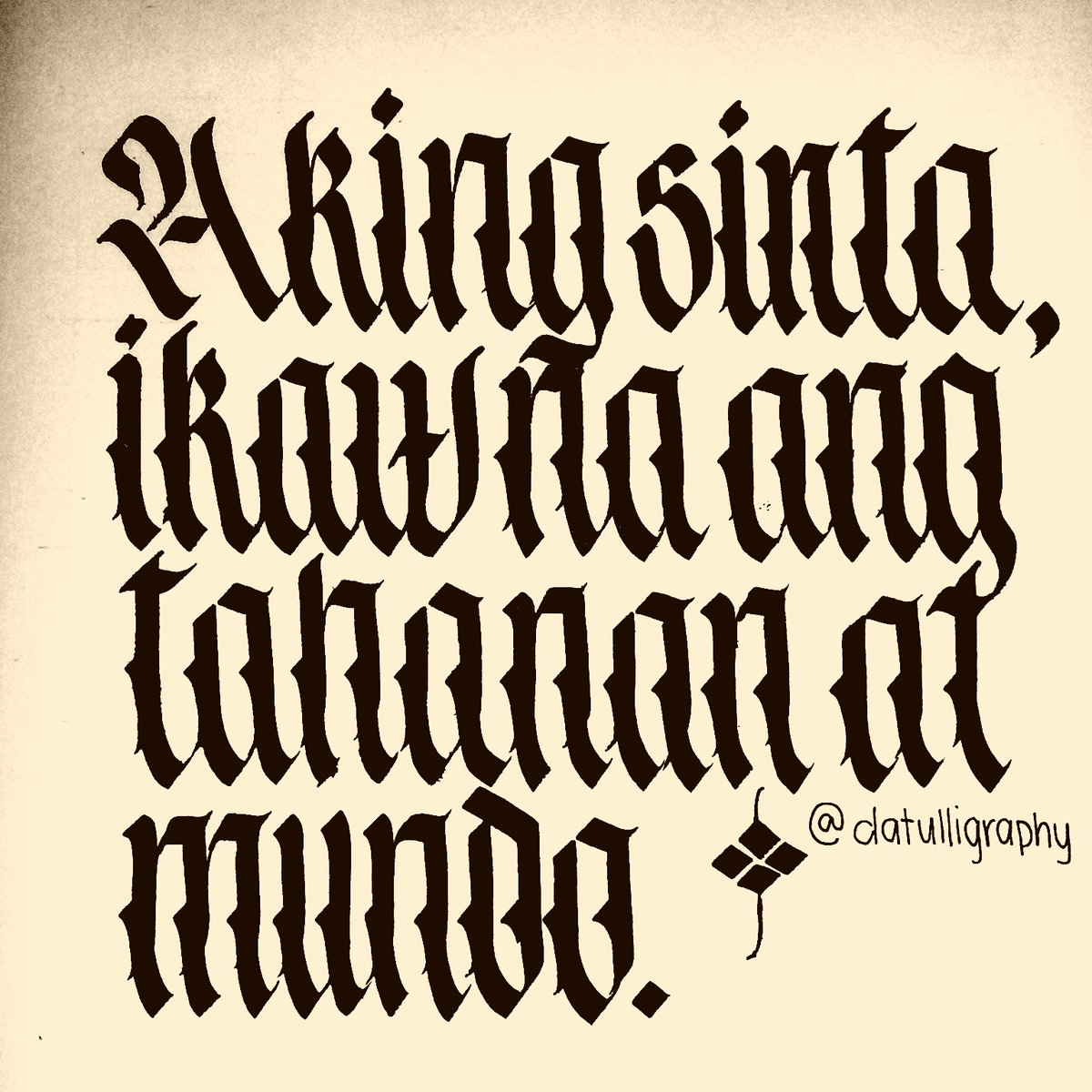 datujheromee's tweet photo. Aking sinta, ikaw na ang tahanan at mundo.
#IVOFSPADESMundo https://t.co/lBGW6wZukV