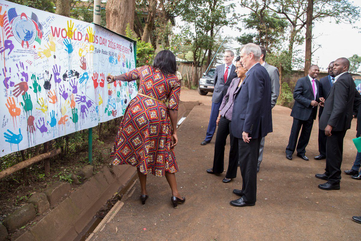 AderaBetty's tweet photo. Earlier on today, I hosted US Ambassador Robert Godec in lieu of the US Secretary of State Rex Tillerson to my project to see the work in progress with girls and young women. Thank you Ambassador for your time and considerstions #DREAMSInitiative #KeepGirlsSafe #EndAllFormsOfGBV https://t.co/ZqCuYu8QGd