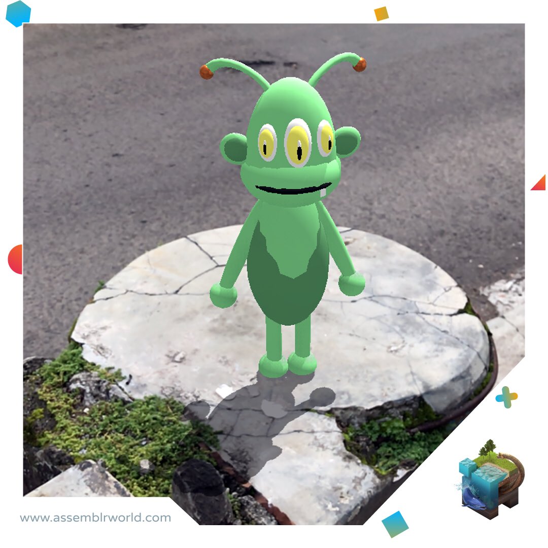 assemblrworld's tweet photo. [Featured Artwork] Alien
Show your creativity by creating your very own character using Assemblr!

Visit our website at https://t.co/xhHMKI4Tz0

#madewithassemblr #assemblr #assemblrapp #assemblrworld
#ARKIT #ARCORE #3D #platform #ARplatform #sandbox #buildingblocks #3Dalien https://t.co/IsHq8C6kN0