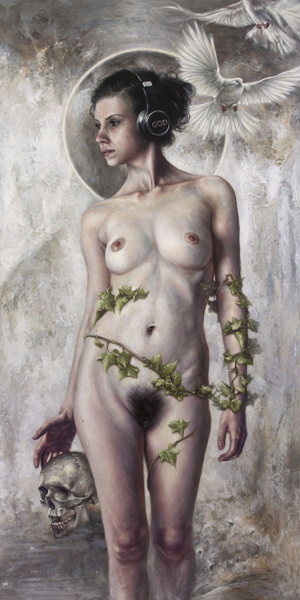 brentmschreiber's tweet photo. #Listen 31 24"x48" acrylic on birch panel original avail.
Just finished, prints available 15"x30" $145 CAN incl. SAH
https://t.co/K16I0tpMBU
Any questions, inquiries drop me a line
#god #painting #realism #nude #figure #woman #womangod #music #faith https://t.co/bODvYpwsPE