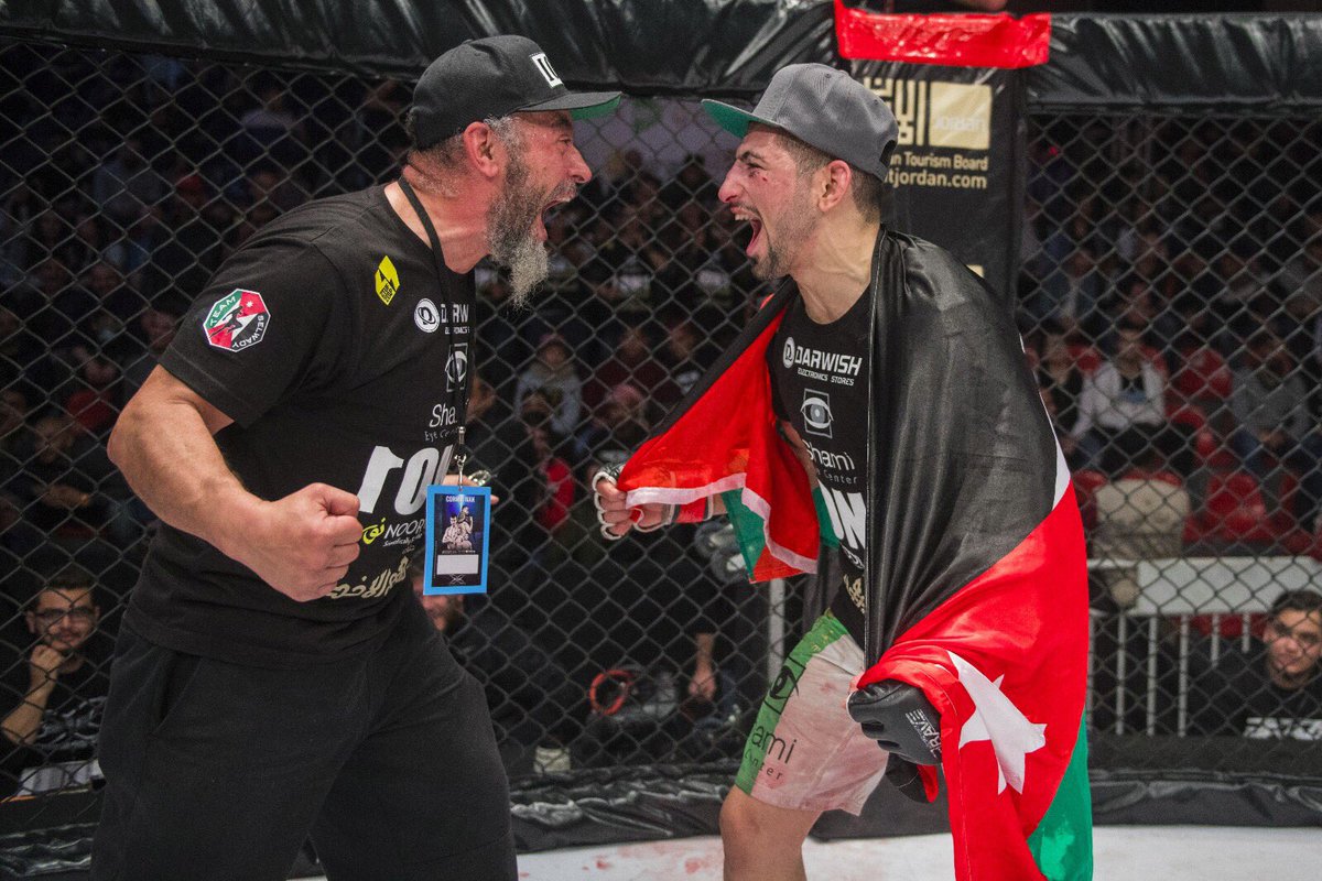 bravemmaf's tweet photo. Caption this! 💬
#BraveCF10 #Jordan #MMA https://t.co/hKSMsZeGy2