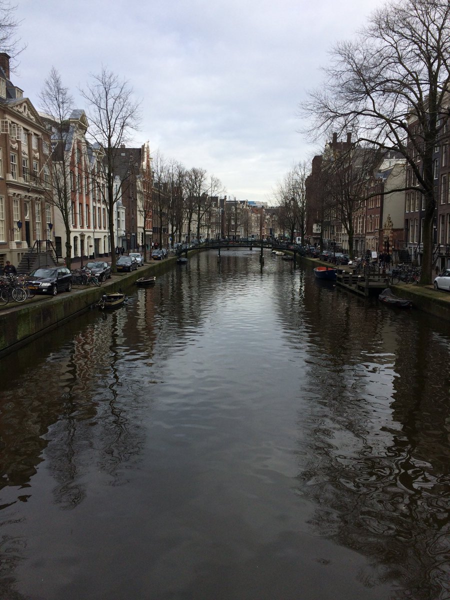 whopperduffel's tweet photo. We wanted to hop in and paddle this guy.  Probably would have got strange looks. Either way, The Netherlands is a cool scene! https://t.co/UPErl4KAK1