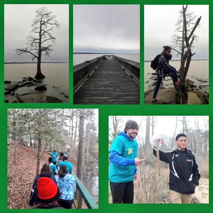 MrsKMounce's tweet photo. Kicking off day two of #grlw2018 with a group of hikers and explorers! @GRLW_18 🐟 @desi_saem https://t.co/BXY5udm7CB