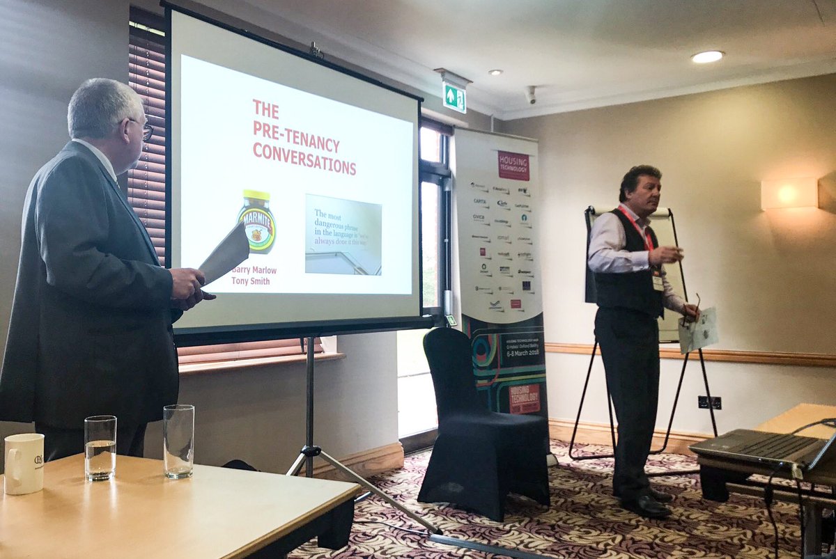 HousingITguy's tweet photo. Well I learned lots at #HousingTech2018 last week, many thanks to all who saw & chatted to me & #BarryMarlow on our Pre-Tenancy Marmite #ICT session
Roll on #HousingTech2019 https://t.co/DFzmyThUOs